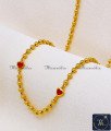 Unique Red Stone Stylish Gold Chain Design for Girl girls stylish gold chain design for female