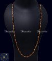 Red Crystal Latest 1 Gram Gold Chain Designs for Ladies daily wear simple gold plated chain
