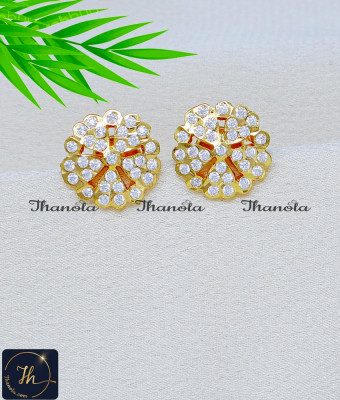 ERA2412 - Impon Classic Round Stud Earrings 5 Metal Jewellery ERA2412 - Impon Classic Round Stud Earrings 5 Metal Jewellery