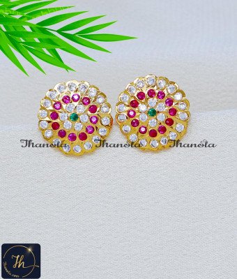 ERA2416 - Impon Everyday Wear Gold Plated Stud Earrings for Women ERA2416 - Impon Everyday Wear Gold Plated Stud Earrings for Women