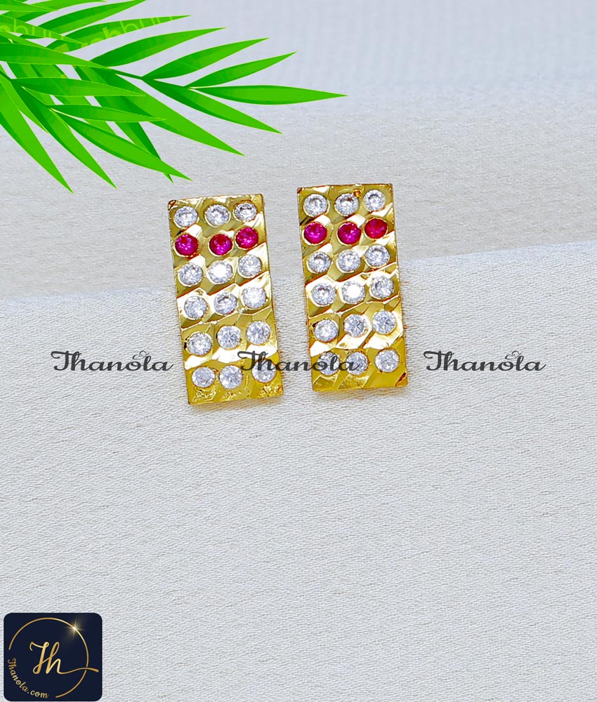 traditional gold stud earrings