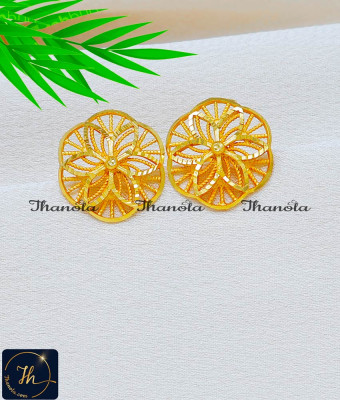 ERA2505 - Forming Gold Daily Wear Earrings Fashion Jewellery Online