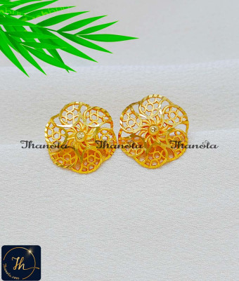 ERA2508 - Attractive Everyday 2 Gram Gold Earrings New Design