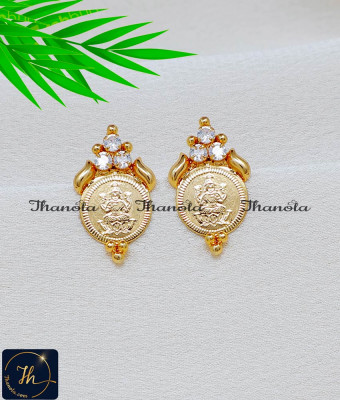 ERA2532 - Traditional Lakshmi Coin Earrings Gold Plated Jewellery ERA2532 - Traditional Lakshmi Coin Earrings Gold Plated Jewellery