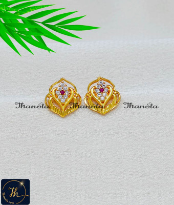 ERA2535 - 2 Gram Forming Gold New Model Kal Thodu Design ERA2535 - 2 Gram Forming Gold New Model Kal Thodu Design