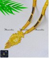 Long Forming Gold Modern Heavy Mangalsutra Design bride modern heavy mangalsutra design