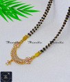 Elegant Stone Pendant Simple North Indian Wedding Chain modern north indian mangalsutra