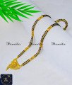 New Daily Wear Gold Forming Mangalsutra Black Beads 1 gram gold jewellery for wedding