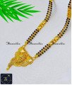 New Daily Wear Gold Forming Mangalsutra Black Beads 1 gram gold jewellery for wedding