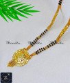 Mangalsutra Traditional Design Gold Forming Jewellery black beads long chain designs