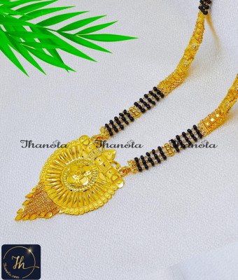 BBA1142 - Forming Gold Hindu Wedding Long Mangalsutra Design