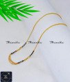 Stunning Gold Diamond Daily Wear Mangalsutra Design short diamond mangalsutra design