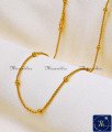Gold Plated Jewellery Daily Wear Gold Ball Chain Design 1 gram gold jewellery near me