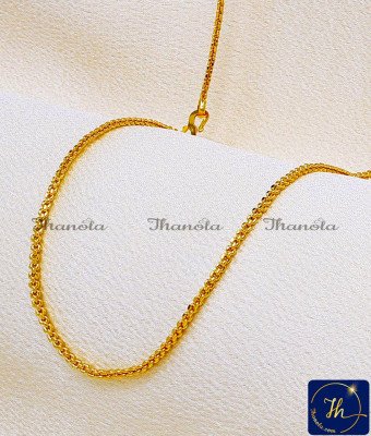 SHA1012 - Trendy Daily Wear Chain 1 Gram Gold Jewellery Online