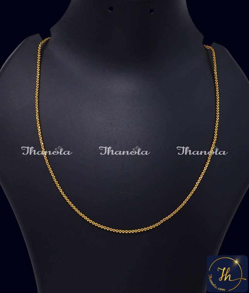 Trendy Daily Wear Chain 1 Gram Gold Jewellery Online One Gram Gold Jewellery with Price