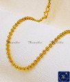 1 Gram Gold Plated Daily Wear Ball Chain for Women modern gold chain design girl