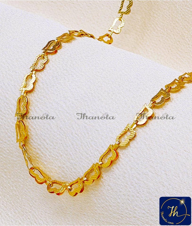 New Model Small 1 Gram Gold Chain Design for Women 1 gram gold chain designs with price