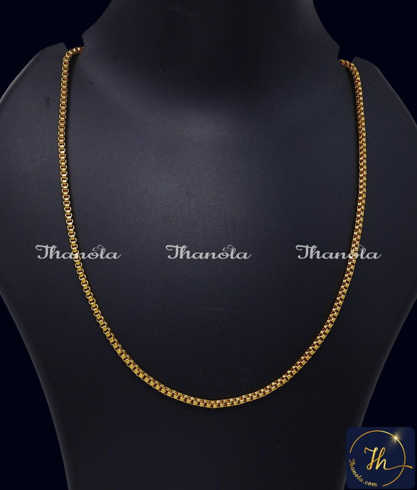 Most Popular Daily Wear Small Box Design Covering Chain gold covering jewellery images