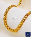 Traditional 1 Gram Gold Lotus Chain Design for Daily Use men new lotus chain design