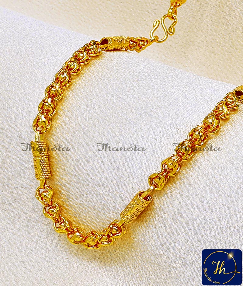 Latest Gold Plated Chain with Guarantee for Men unique mens gold chain design