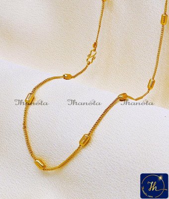 SHA1119 - New Model Light Weight Daily Wear Gold Plated Chain