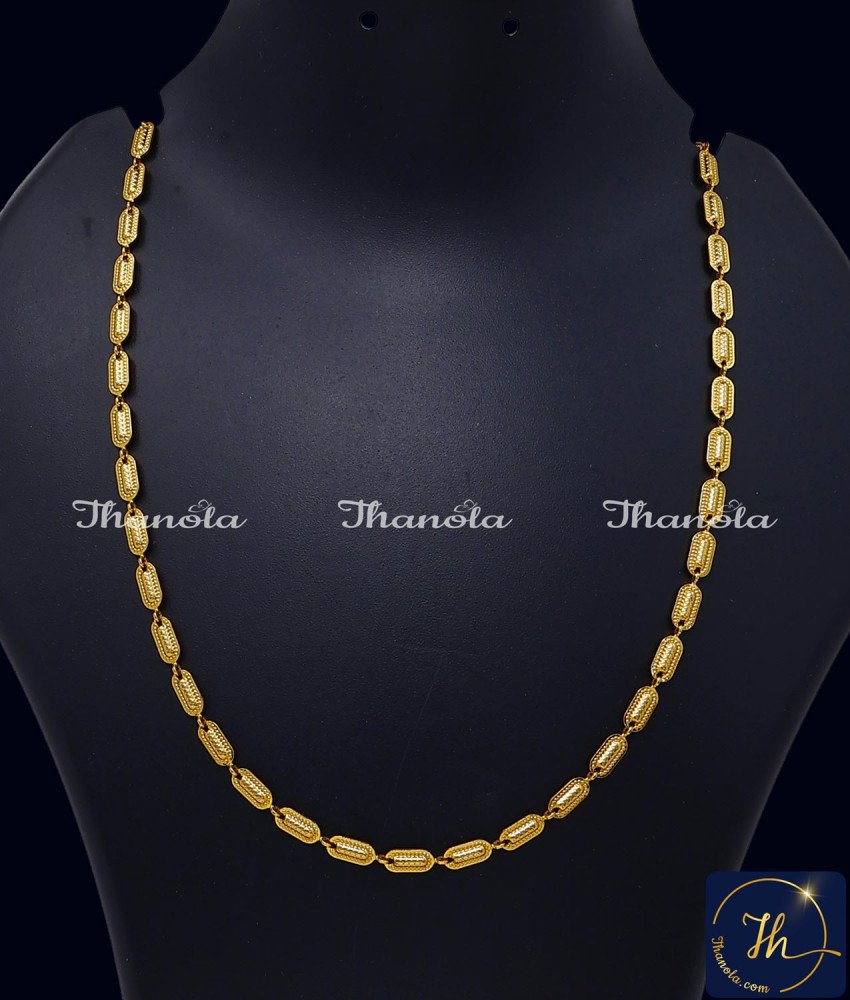 Latest Light Weight Yellow Gold Daily Wear Chain stylish gold chain design for female