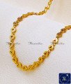 New Model Light Weight 1 Gram Gold Chain for Women 1 gram gold covering jewellery