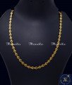New Model Light Weight 1 Gram Gold Chain for Women 1 gram gold covering jewellery