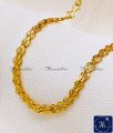 1 Gram Gold Covering Small Daily Wear Chain for Women 1 gram gold covering jewellery
