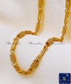 One Gram Gold Fashion Jewellery Short Chain for Men Real gold look with premium gold plating chain for men