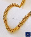Modern Daily Wear 1 Gram Gold Short Chain for Men 1 Gram Gold Plated Short Chain for Men