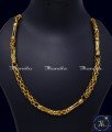 Modern Daily Wear 1 Gram Gold Short Chain for Men 1 Gram Gold Plated Short Chain for Men