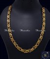 Gold Plated Jewellery with Guarantee Daily Use Chain for Men Heritage Gold Look Short Chain