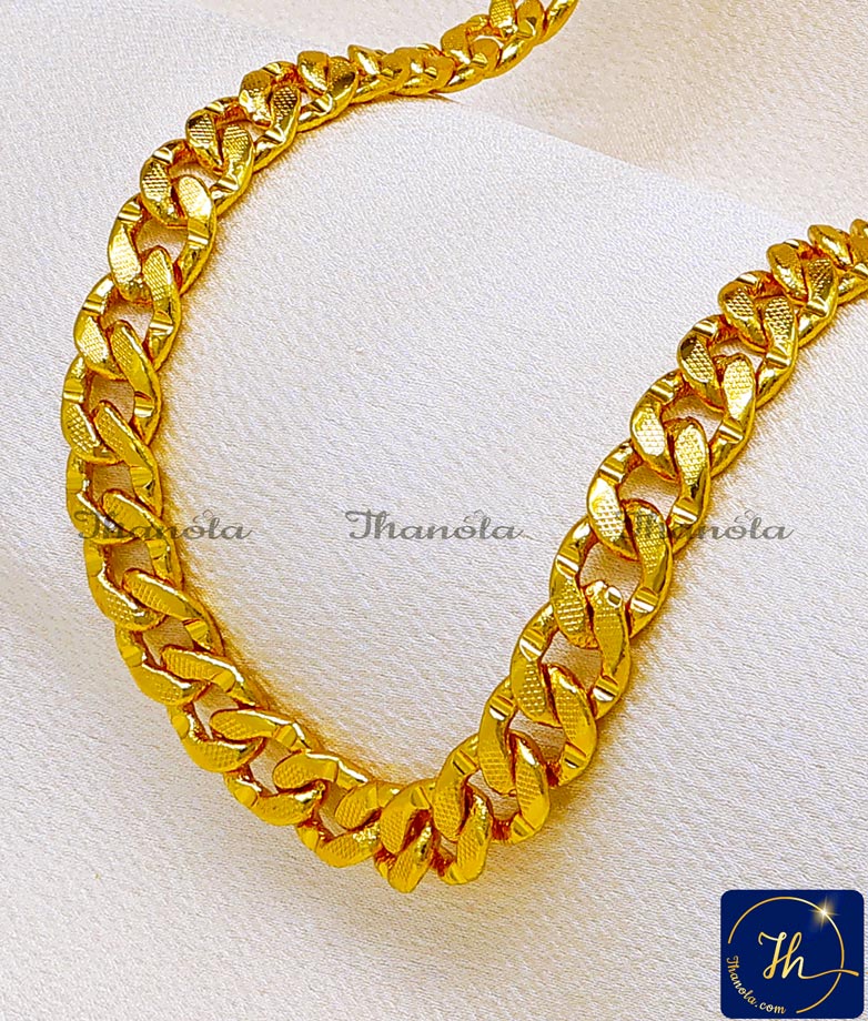 Classic and Elegant Real Gold Look One Gram Gold Chain one gram gold chain for daily use