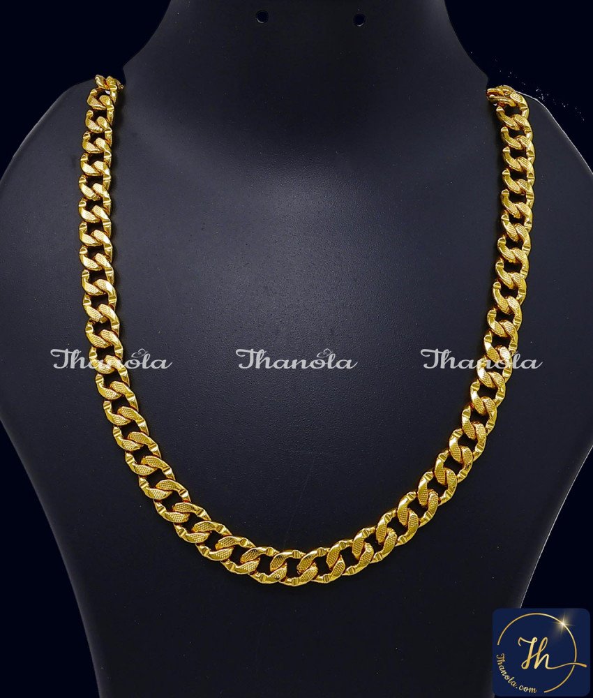 Classic and Elegant Real Gold Look One Gram Gold Chain one gram gold chain for daily use